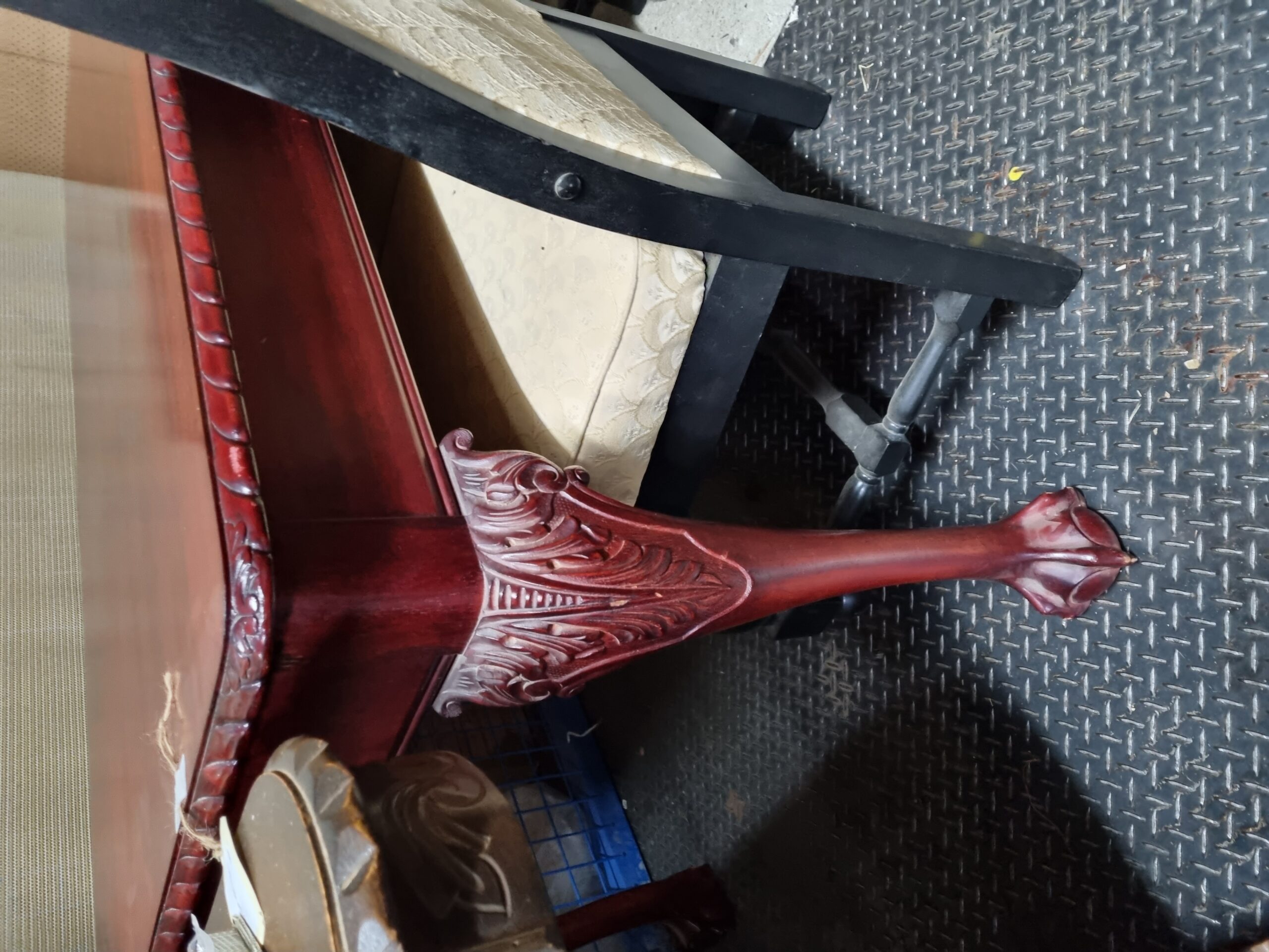 Six Seater Table with Claw Feet - Image 2