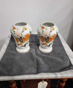 Pair of French Limoges Vases