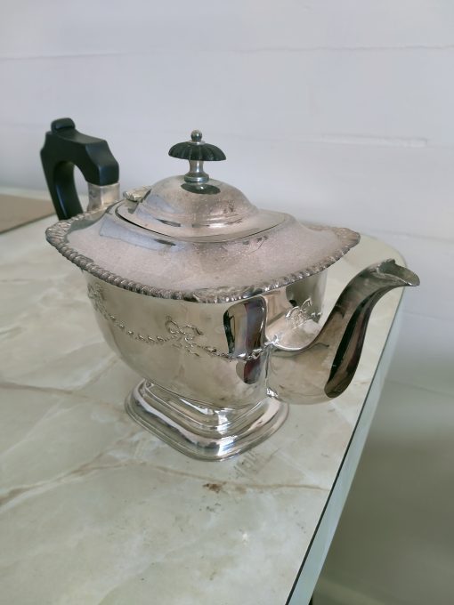 Late Victorian Silver Plate Tea Set - Image 2