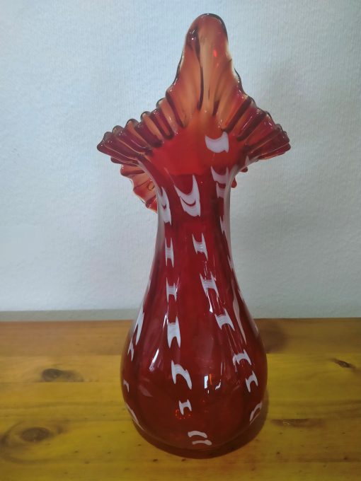 'Jack in the Pulpit' Art Glass Vase - Image 3