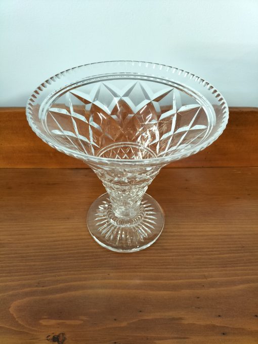 Stuart Crystal Trumpet Vase