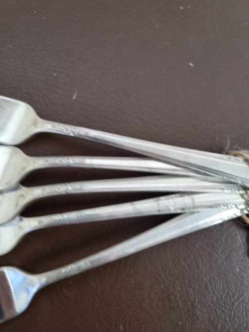 Five American Sterling Silver Forks - Image 2