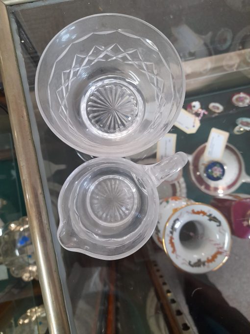 Stuart Crystal Milk Jug and Sugar Bowl - Image 2