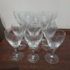 Set of Eleven La Boheme Crystal Glasses