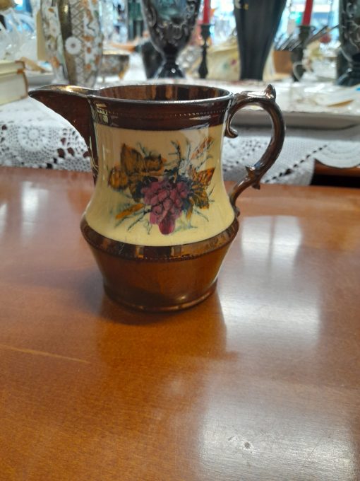 An Autumn Fruit Lustre Jug