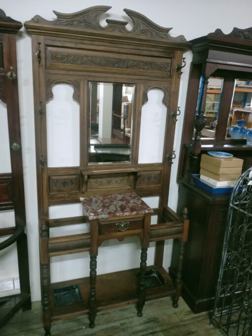 Antique Kauri Pine Hallstand