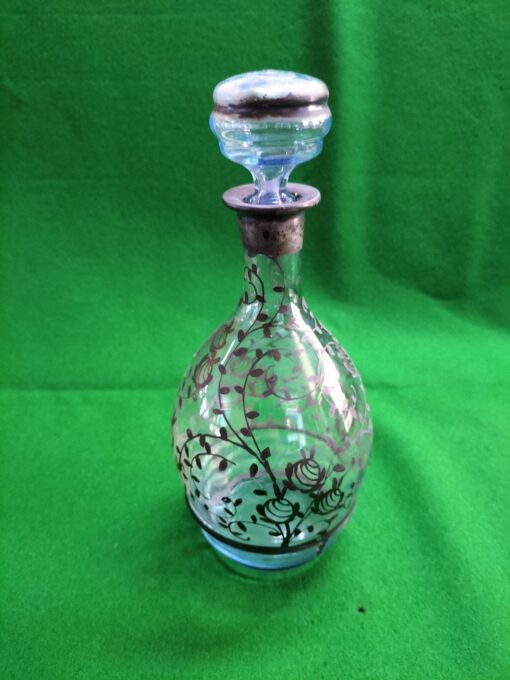 Blue Glass Decanter