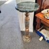 Marble Topped Lamp Table