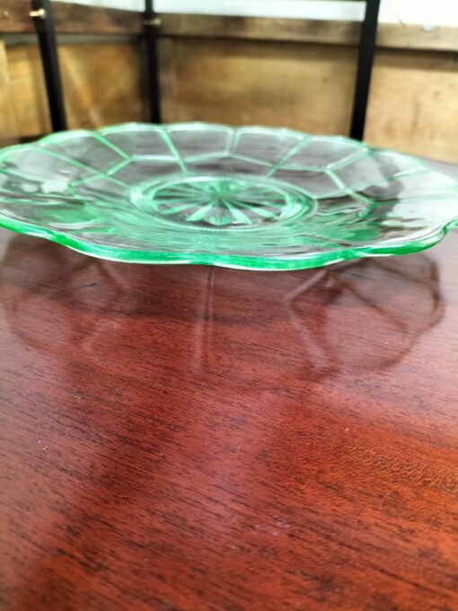 Uranium Glass Plate - Image 3