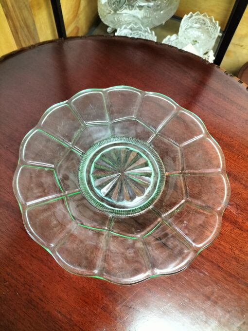 Uranium Glass Plate - Image 2