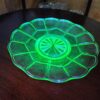 Uranium Glass Plate