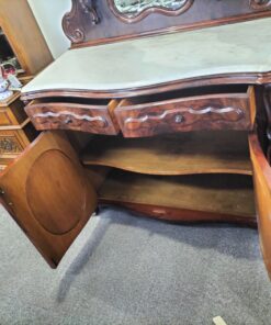 Alternative view of Marble Topped Sideboard