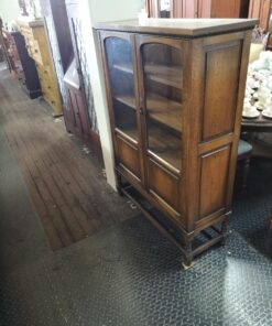 Alternative view of Oak Display Cabinet