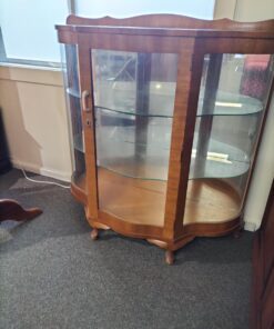Curved Display Cabinet