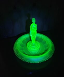Uranium Glass Float Bowl