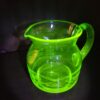 Uranium Glass Jug