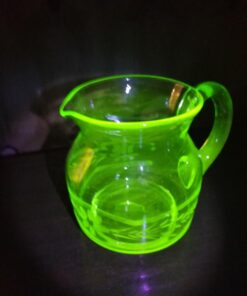 Uranium Glass Jug