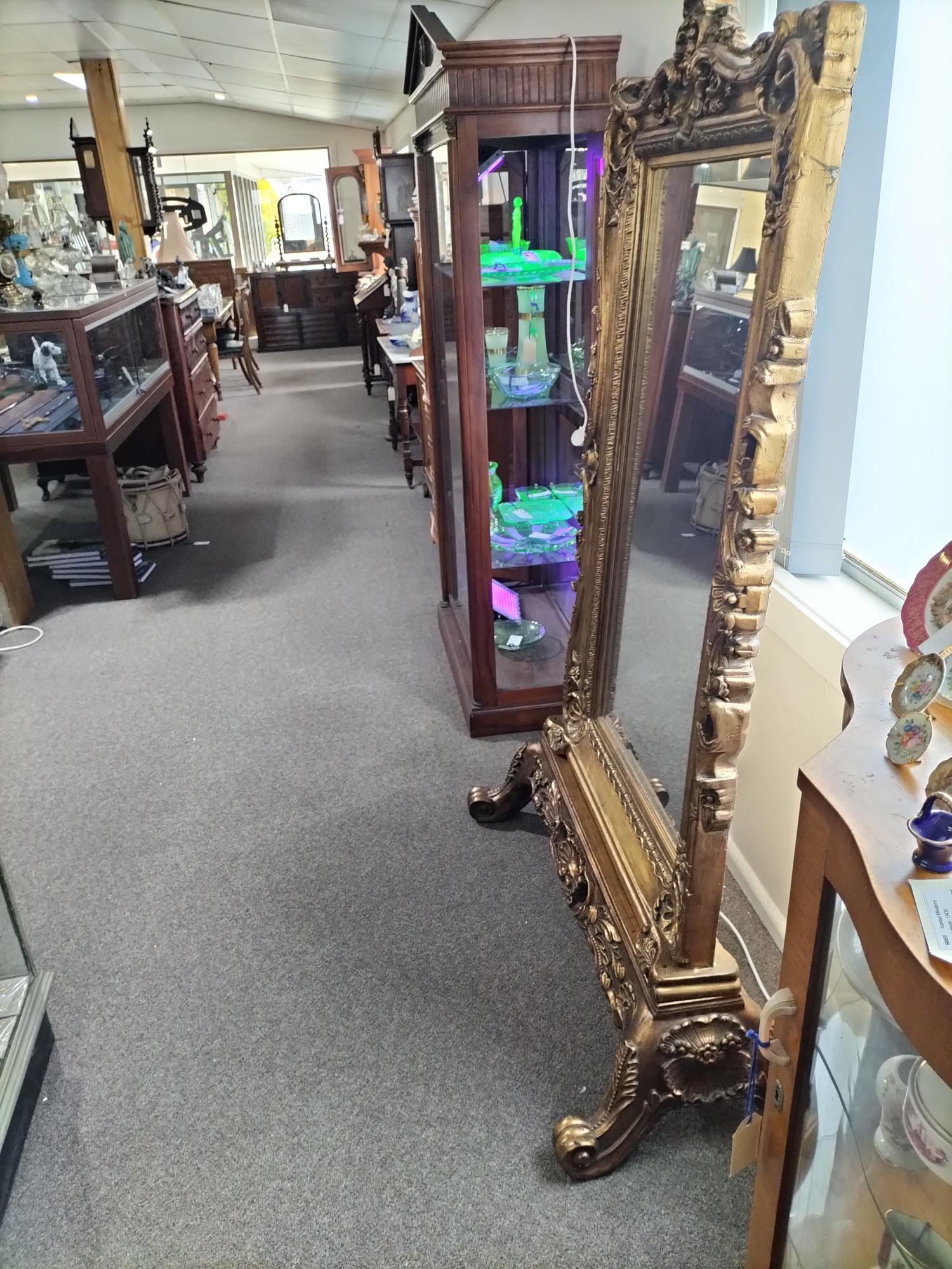 Ornate Cheval Mirror - Image 3
