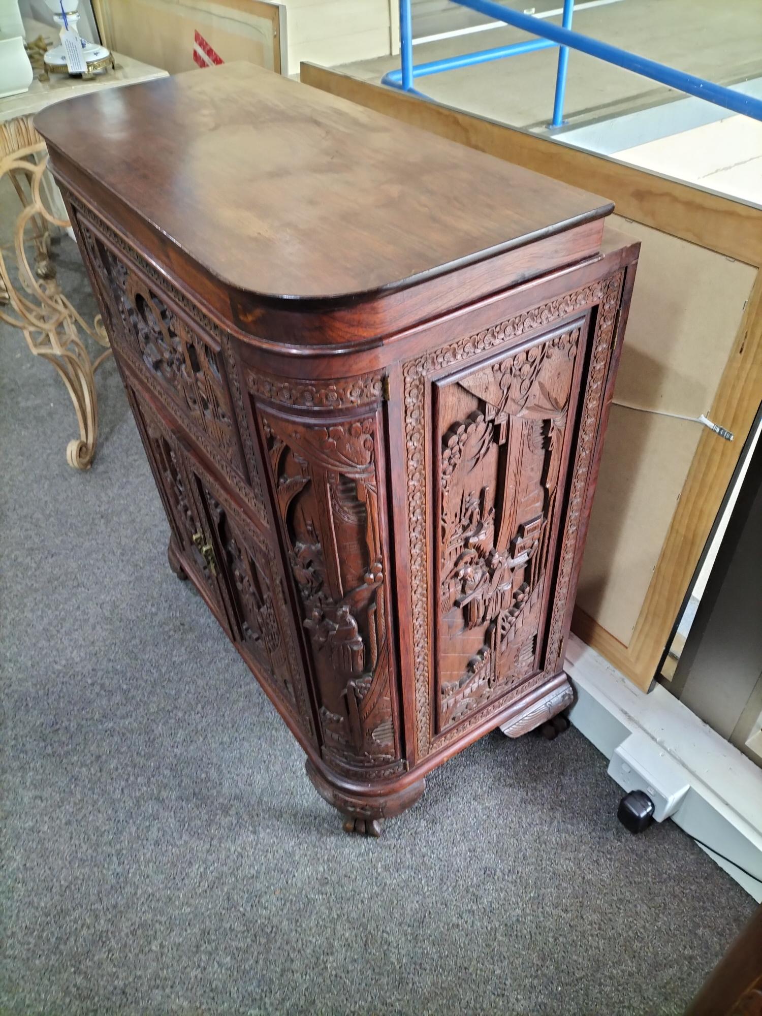 Rosewood Drinks Cabinet - Image 2