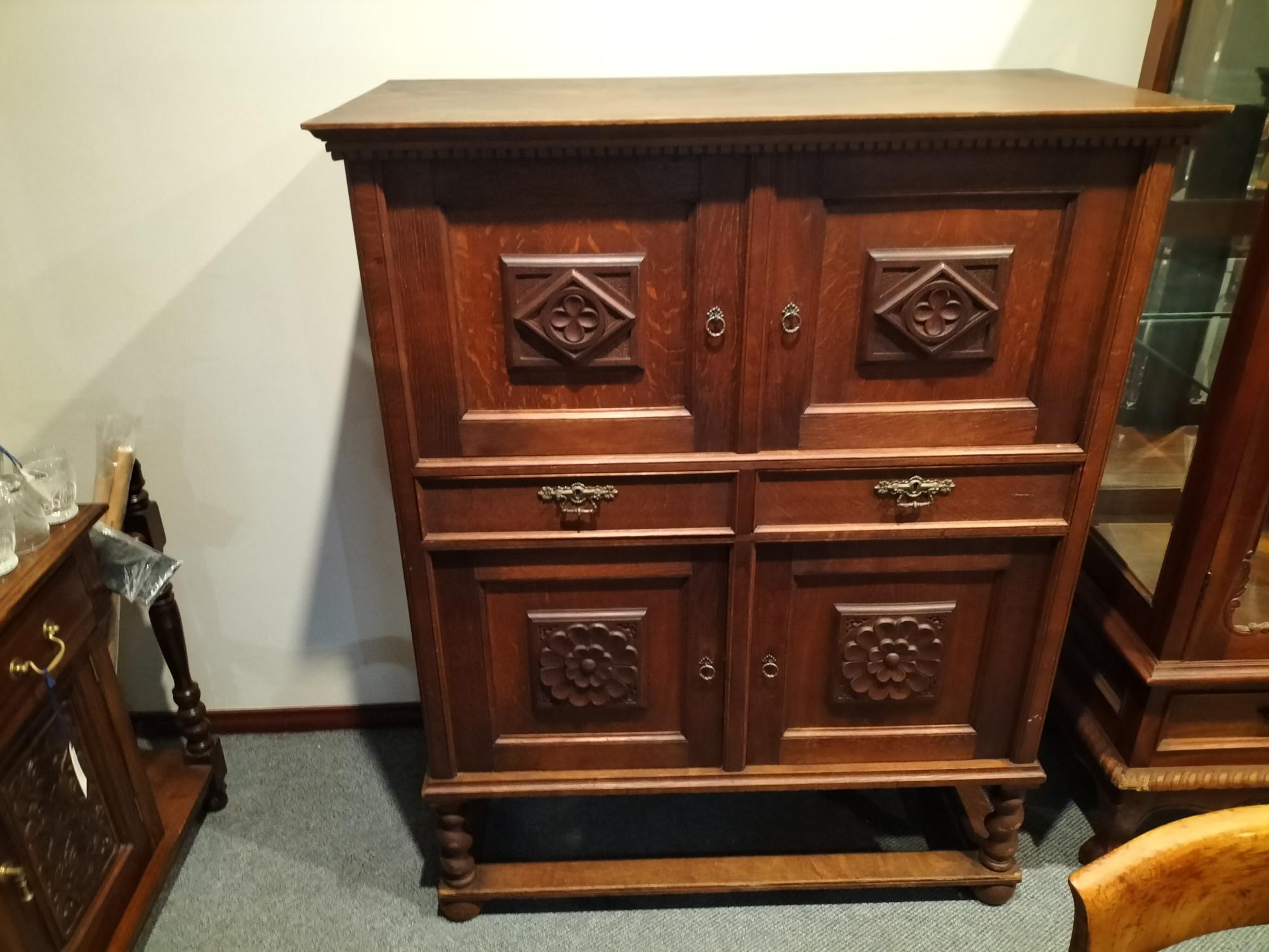 Oak Cabinet