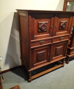 Oak Cabinet - Image 4