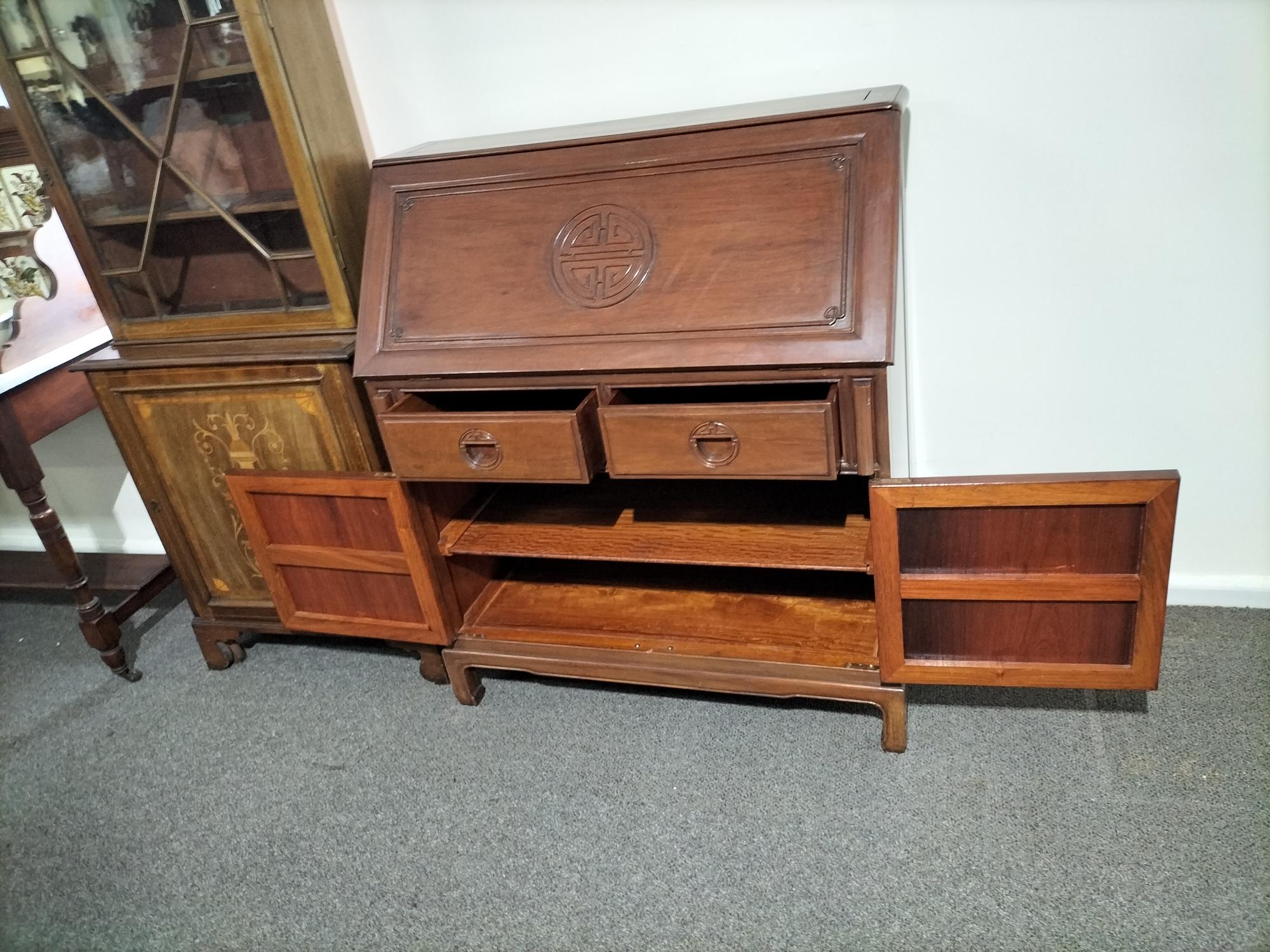 Rosewood Bureau Desk - Image 4