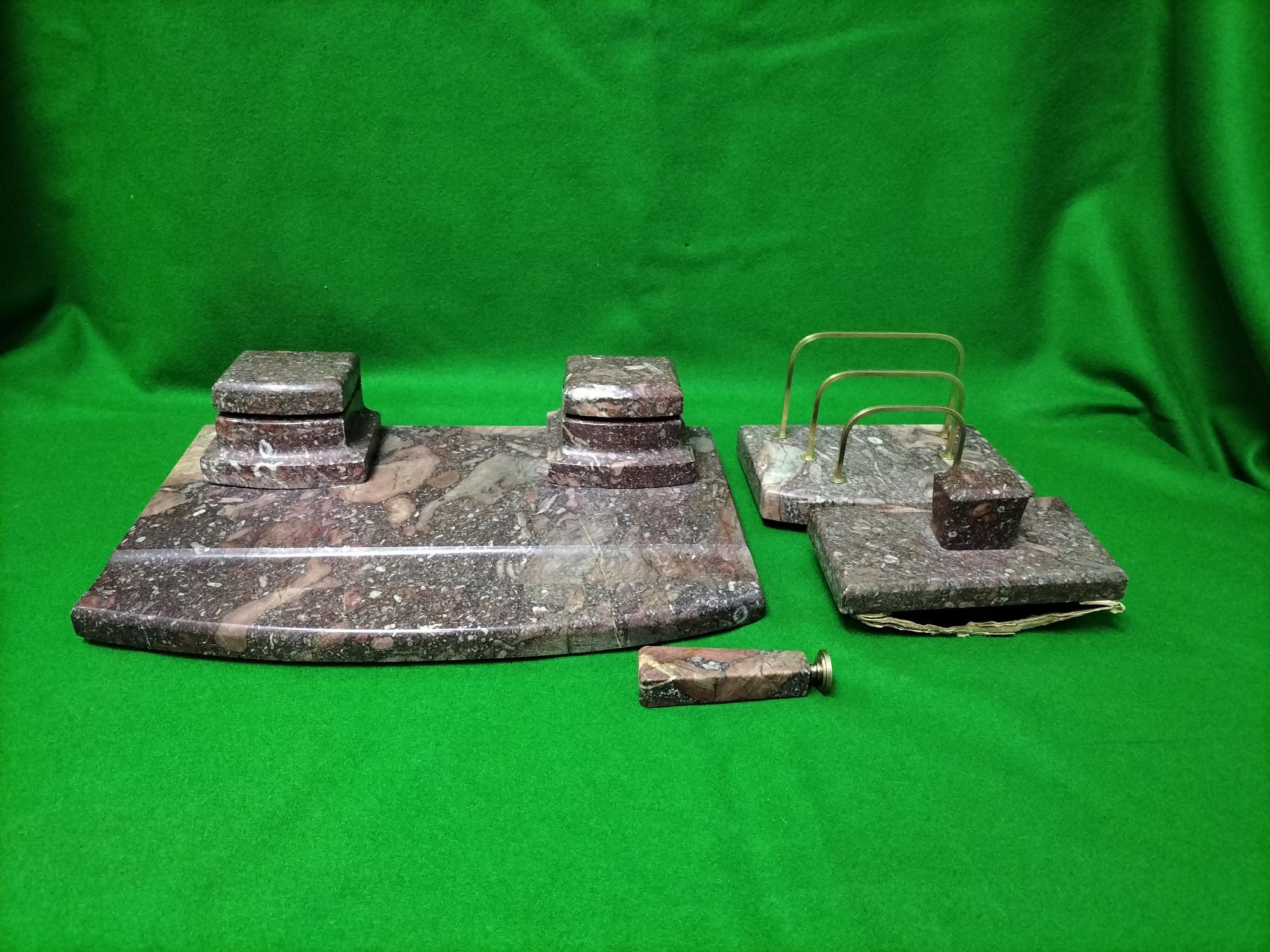 Art Deco Desk Set