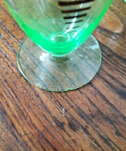 Art Deco Uranium Glass Drinks Set - Image 3